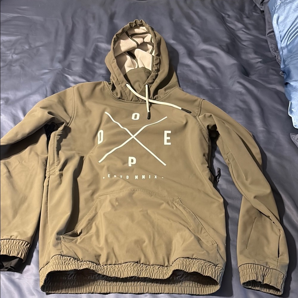 DOPE Ski Jacket Men 2X-Up Olive Green
